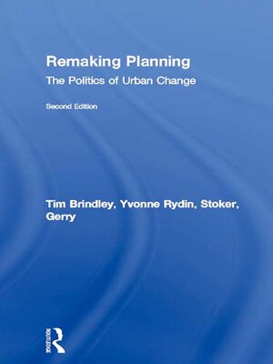 cover image of Remaking Planning